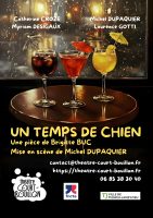 affiche un temps de chien